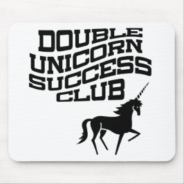 Mousepad Tampo de Mouse Clube de Sucesso Duplo Unicórnio