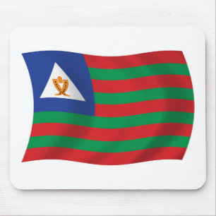 Mousepad Tampo de Mouse da Bandeira Tribal Bubi