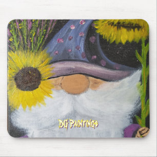 Mousepad Tampo de Mouse DG Paintings Gnome Roxo