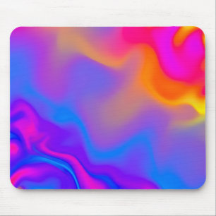 Mousepad Tampo de Mouse Fluido Psicodélico Neon