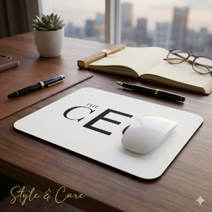 Mousepad Tampo de Mouse Gráfico para Mesa de CEO Profission