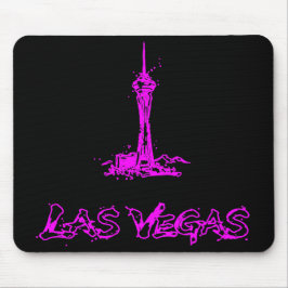 Mousepad Tampo de Mouse Las Vegas Stratosphere Neon Rosa De