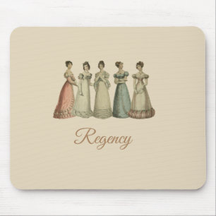 Mousepad Tampo de Rato Damas da Regência para Fãs de Jane A