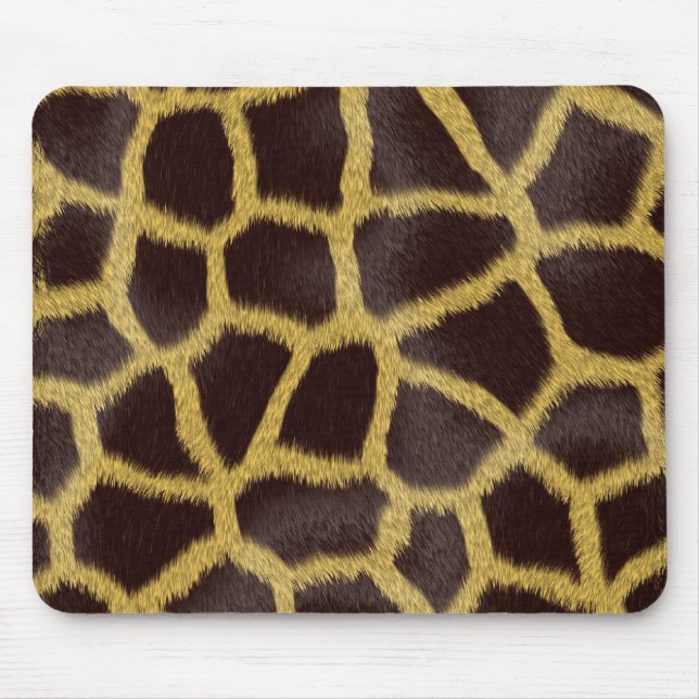 Mousepad Tampo de Rato de Pelúcia de Girafa (Frente)