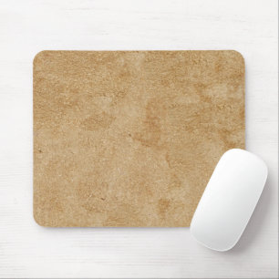 Mousepad Tan Chamois Faux Leather
