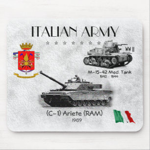 Mousepad Tanque italiano