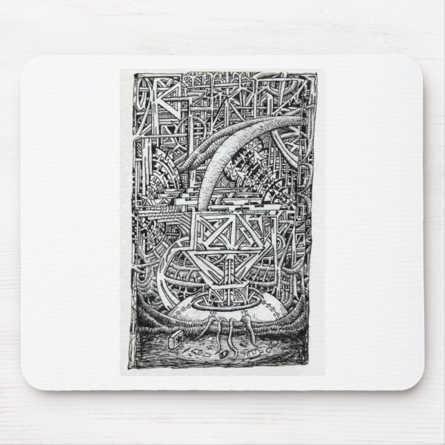 Mousepad Tanque Tentáculo por Brian Benson (Frente)