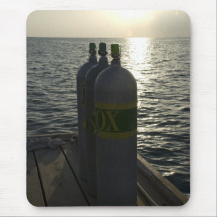 Mousepad Tanques do mergulho autónomo do Nitrox