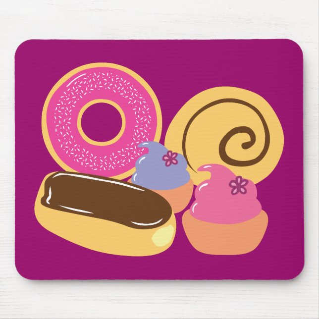 Mousepad Tão Doce Desserts (Frente)