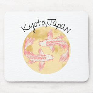 Mousepad Tao Feng Shui Koi - Terra Ouro - Quioto, Japão
