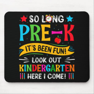 Mousepad Tão Longo Pré-Jardim do K Aqui Formando No Dia Pas