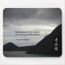 Mousepad Tao Te Ching No.7/
