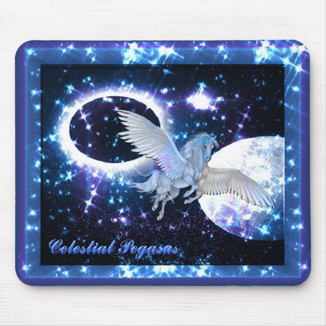 Mousepad Tape de Rato Noite Estrelada Pegasus (Frente)