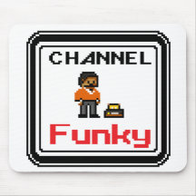 Tapeçaria de Rato Funky Pixel Art