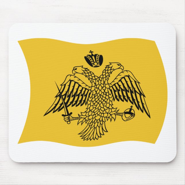 Mousepad Tapete de Mouse Bandeira do Patriarca Ecumênico (Frente)
