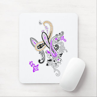 Mousepad Tapete de Mouse Botânico Paisley de Luxo