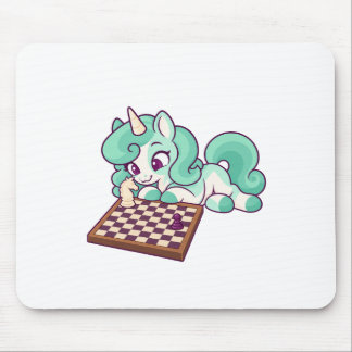 Mousepad Tapete de Mouse Cavaleiro de Xadrez Trevo