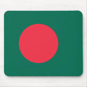 Mousepad Tapete de Mouse da Bandeira Patriótica de Banglade