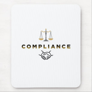 Mousepad Tapete de Mouse da Mesa de Conformidade