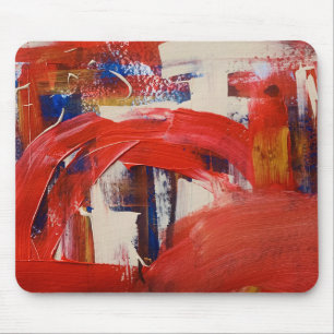 Mousepad Tapete de Mouse de Arte Abstrata Acessório de Me