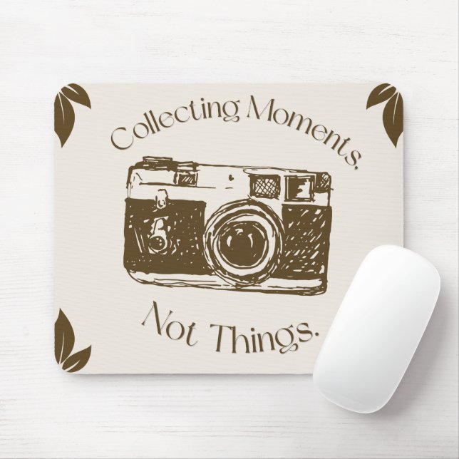 Mousepad Tapete de Mouse de Fotografia para Fotógrafos e Câ (Com mouse)