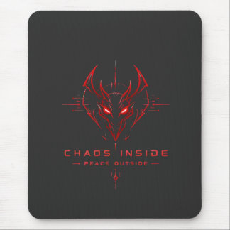 Mousepad Tapete de Mouse Demônio de Chaos Interno