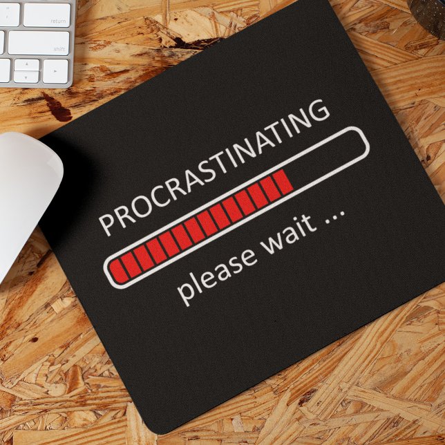 Mousepad Tapete de Mouse do Jogador - Procrastinando Por Fa (Criador carregado)