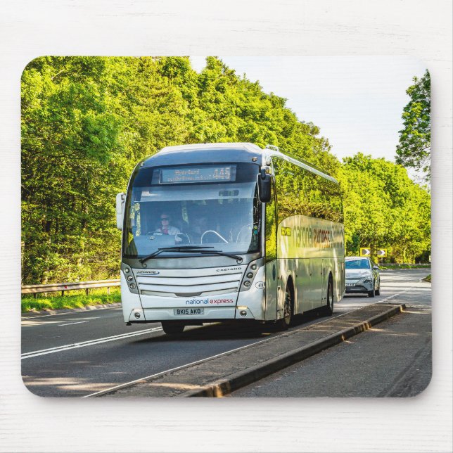 Mousepad Tapete de Mouse do Ônibus Nacional Express (Frente)