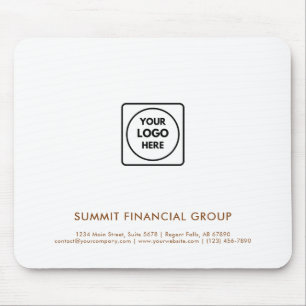 Mousepad Tapete de mouse empresarial com logotipo de empres