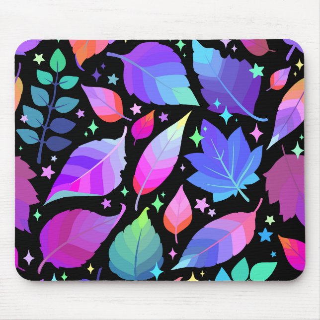 Mousepad Tapete de mouse "Folhas Caindo" (Frente)