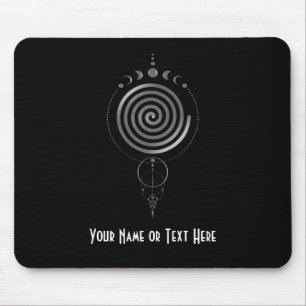Mousepad Tapete de Mouse Geometria Sagrada Espiral Personal