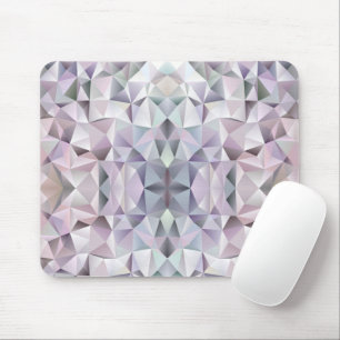 Mousepad Tapete de mouse geométrico abstrato com uma cor pa
