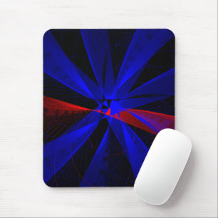 Mousepad Tapete de Mouse Geométrico Abstrato Cor de Mirtilo