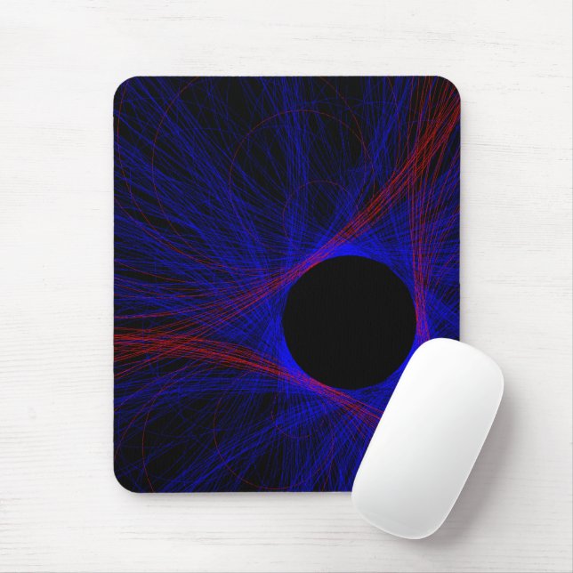 Mousepad Tapete de Mouse Geométrico Triângulo Acentuado (Com mouse)