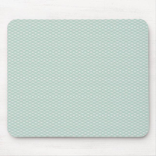 Mousepad Tapete de Mouse Geométrico Verde-Menta para Mesas  (Frente)