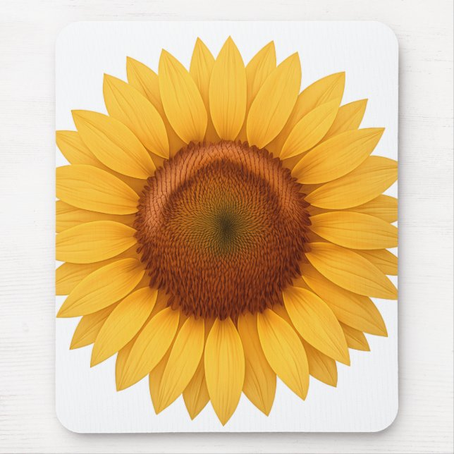 Mousepad Tapete de Mouse - Girassol (Frente)
