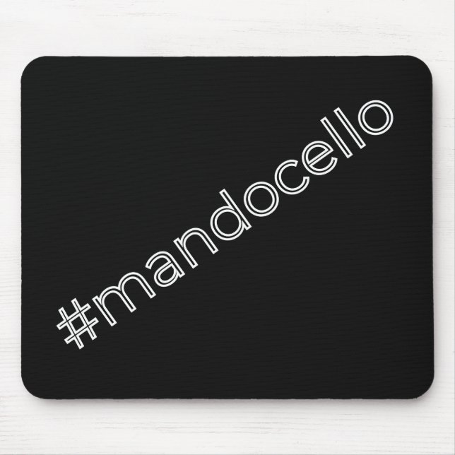 Mousepad Tapete de Mouse Mandocello (Frente)