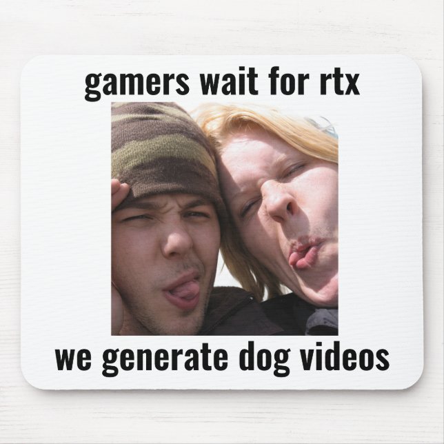 Mousepad Tapete de Mouse Meme de Jogador RTX – Nós Geramos  (Frente)