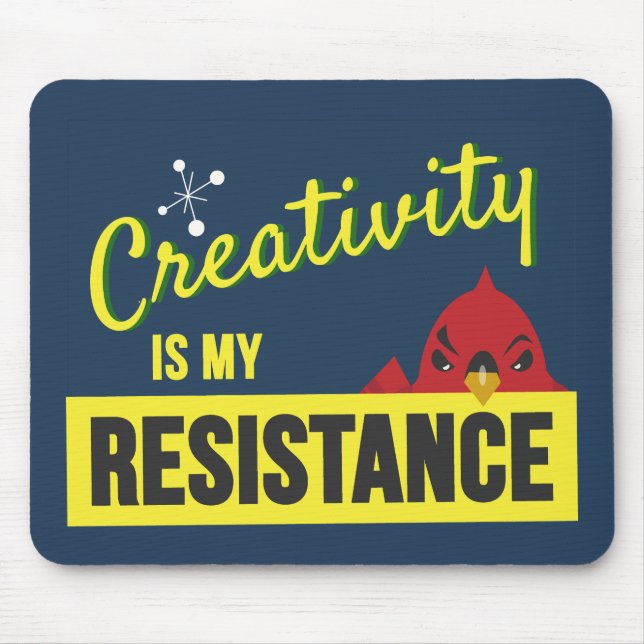 Mousepad Tapete de Mouse para Pessoas Criativas (Frente)