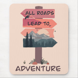 Mousepad Tapete de mouse para viagem ao ar livre