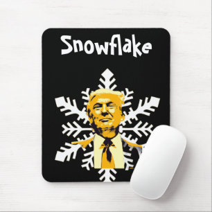 Mousepad Tapete de Mouse Trump/Flaquinha de Neve