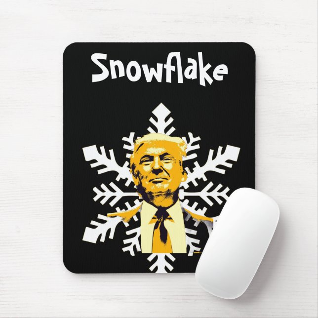 Mousepad Tapete de Mouse Trump/Flaquinha de Neve (Com mouse)
