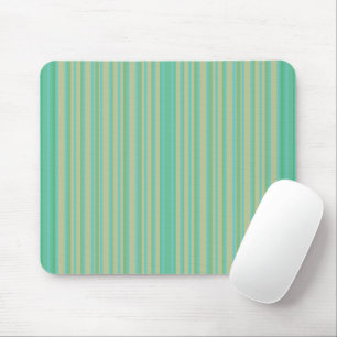 Mousepad Tapete de Mouse Verde Jade Listrado Moderno