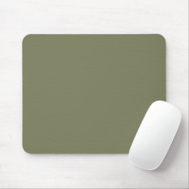 Mousepad Tapete de Mouse Verde Militar Cor Sólida Clássico