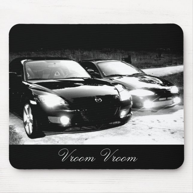 Mousepad Tapete de Mouse Vroom Vroom (Frente)