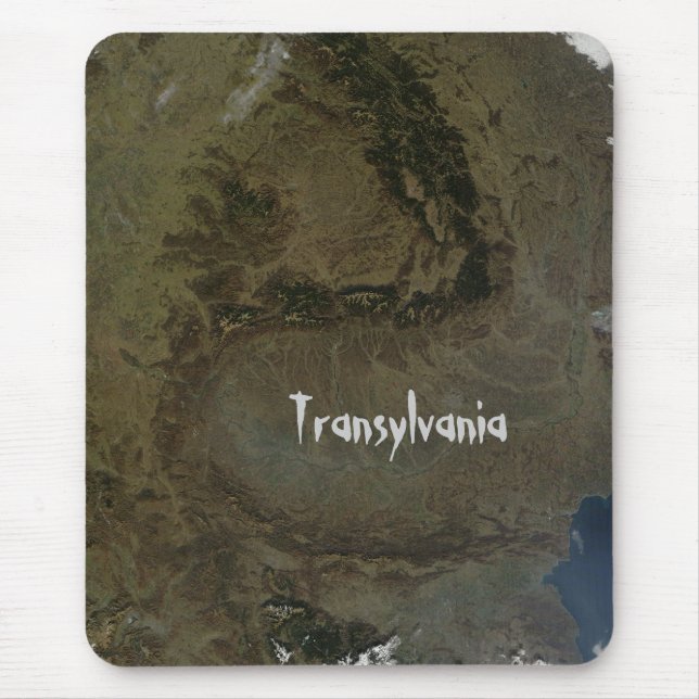 Mousepad Tapete de Rato Aerial Transilvânia (Frente)