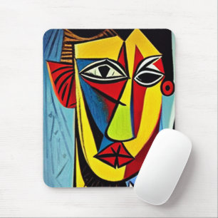 Mousepad Tapete de Rato Arte Abstrata