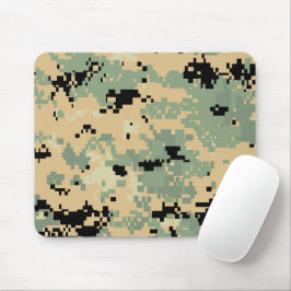 Mousepad Tapete de rato camuflado digital
