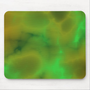 Mousepad tapete de rato de mármore verde abstrato