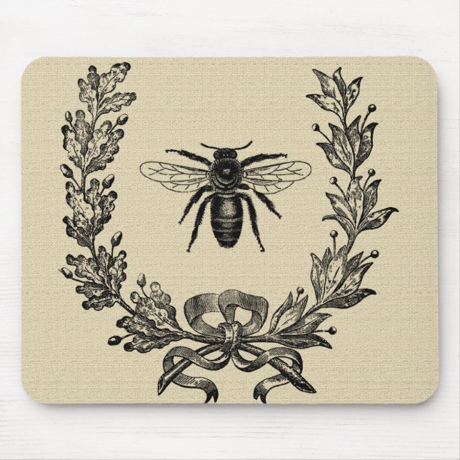 Mousepad Tapete de Rato Estilo Shabby Chic (Frente)